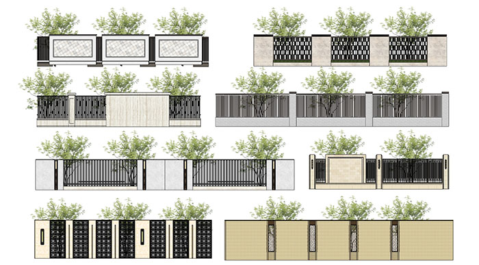 مكتبة نماذج Sketchup ثلاثية الأبعاد للمشاهد الحضرية والأشجار: تحميل مجاني وسهل الاستخدام في التصميم الهندسي