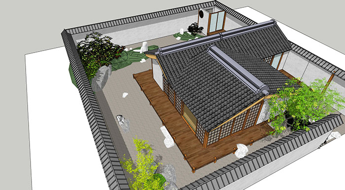 مكتبة نماذج Sketchup ثلاثية الأبعاد للحدائق والأشجار: مشاركة ملف Sketchup 3D مميزة