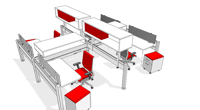 تحميل مكتبة تصاميم ثلاثية الأبعاد لديكورات المنازل والأشجار في Sketchup 3D Model - ملف Sketchup 3D للتصميمات المعمارية